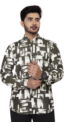 MOXTE Men Printed Casual Multicolor Shirt