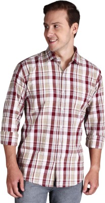 Appel Touch Men Checkered Casual Multicolor Shirt