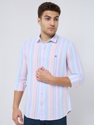 KILLER Men Striped Casual Multicolor Shirt