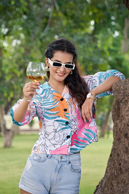 METRONAUT Women Floral Print Party Multicolor Shirt