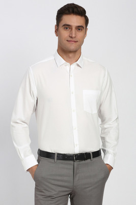 PETER ENGLAND Men Solid Formal White Shirt