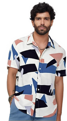 Dev Men Printed Casual Multicolor Shirt