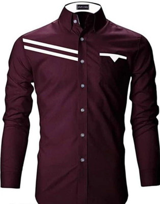 GAZZY CREATION Men Striped Casual Multicolor Shirt