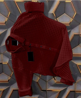 COOL BOY Men Self Design Casual Multicolor Shirt