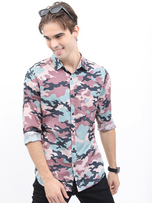 KETCH Men Printed Casual Multicolor Shirt