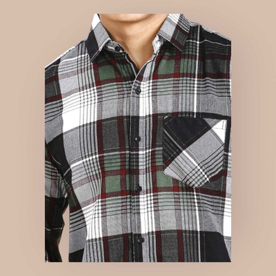 Shiv Fashion Trend Men Checkered Casual Multicolor Shirt