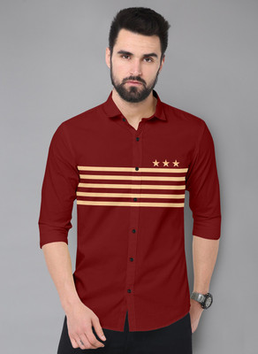 MAHADEV ENTERPRISE Men Striped Casual Multicolor Shirt
