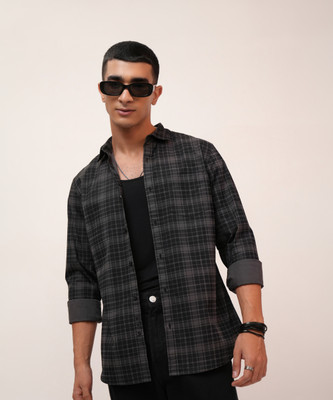 HIGHLANDER Men Checkered Formal Multicolor Shirt