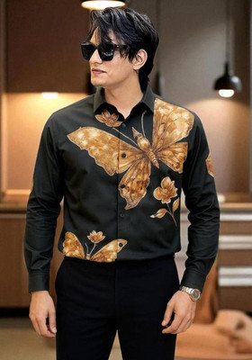 LENUS Men Printed Casual Multicolor Shirt