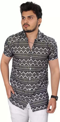 SHIVINA Men Printed Casual Multicolor Shirt