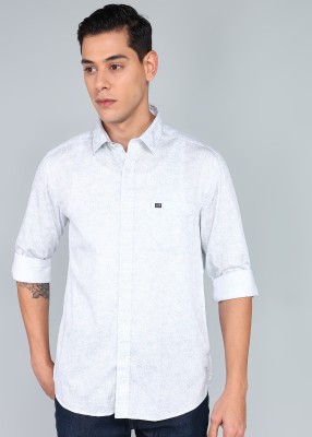 Arrow Sport Men Printed Casual White Shirt