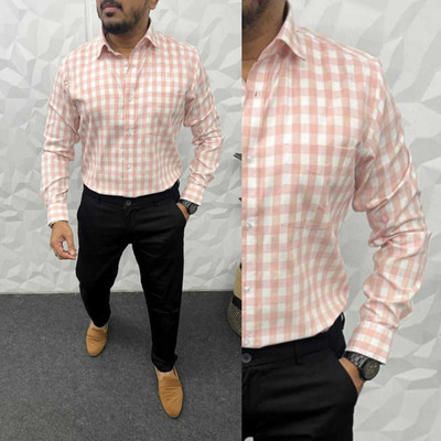 DISHANK CREATION Men Printed Casual Green Shirt