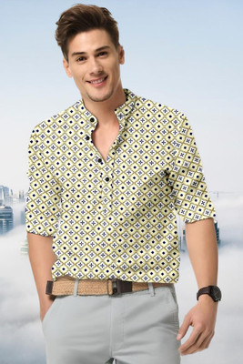 ISUEL FAB Men Printed Casual Multicolor Shirt