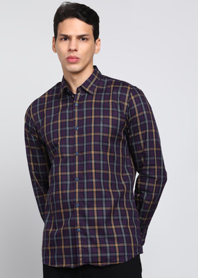 PETER ENGLAND Men Checkered Casual Multicolor Shirt