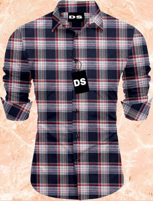 Dada Creation Men Checkered Casual Multicolor Shirt