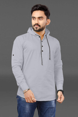 Qlonz Store Full Sleeve Solid Men Sweatshirt