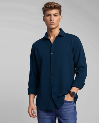 METRONAUT Men Solid Casual Multicolor Shirt