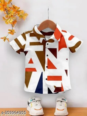 iCome Boys Printed Casual Multicolor Shirt