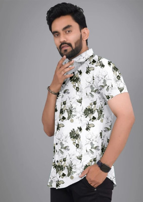 Radiance Creations Men Printed Casual Multicolor Shirt