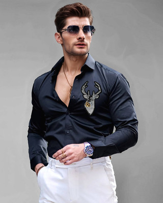 METRONAUT Men Solid Casual Multicolor Shirt