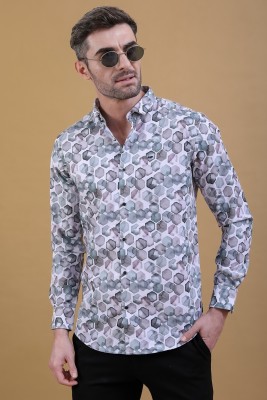 ALIQUE Men Printed Casual Multicolor Shirt