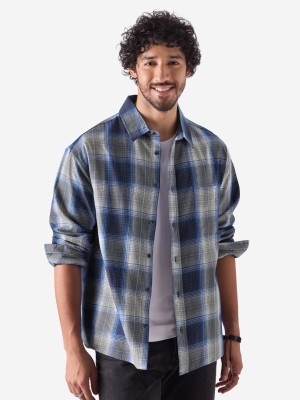 The Souled Store Men Checkered Casual Multicolor Shirt