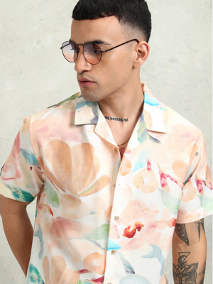 HIGHLANDER Men Printed Casual Multicolor Shirt