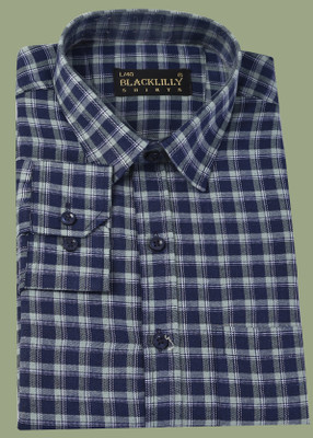 BlackLilly Men Checkered Casual Multicolor Shirt