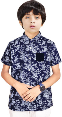 MADE IN THE SHADE Boys Floral Print Casual Multicolor Shirt