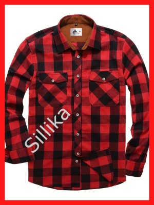 Sillika Men Checkered Casual Multicolor Shirt