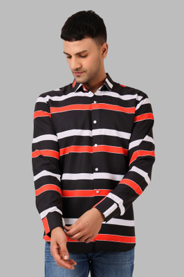 METRONAUT Men Striped Casual Multicolor Shirt