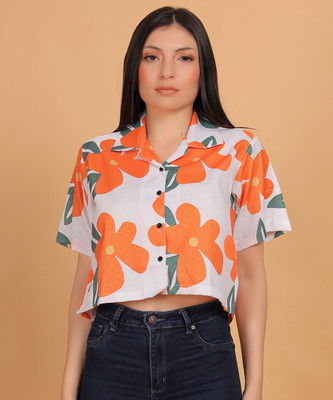 PRIMEFIELD Women Floral Print Casual Multicolor Shirt