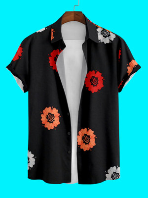radhe creation Men Printed Casual Multicolor Shirt