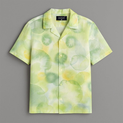 BIKIT Men Printed Casual Green Shirt
