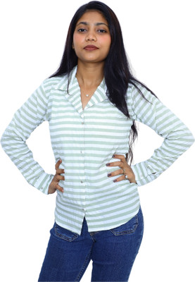 RETRORISE Women Solid Casual White Shirt