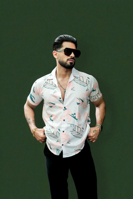 Aarvi trends Men Printed Casual Multicolor Shirt