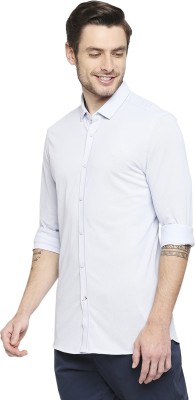 BEING HUMAN Men Solid Casual White Shirt