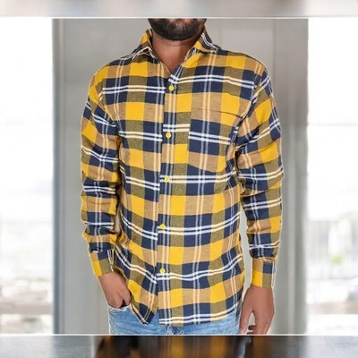 SHAH TEXTILES Men Checkered Formal Multicolor Shirt