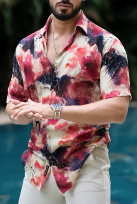 Abizzstore Retails Surat Men Floral Print Casual Multicolor Shirt