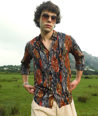 CAMPUS SUTRA Men Printed Casual Multicolor Shirt