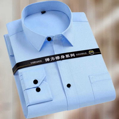 HEJAMAA CREATION Men Solid Casual Light Blue Shirt