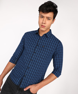 Spykar Men Printed Casual Black Shirt