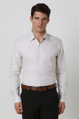 PETER ENGLAND Men Solid Formal White Shirt