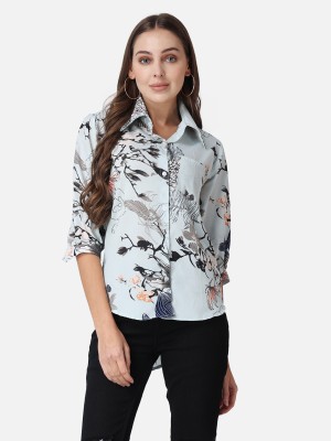 Cation Women Printed Casual Multicolor Shirt