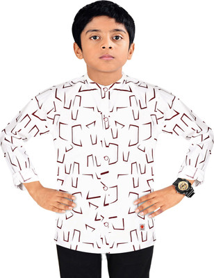 MADE IN THE SHADE Boys Self Design Casual Multicolor Shirt