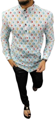 Vilantra Fashion Men Solid Casual Grey Shirt