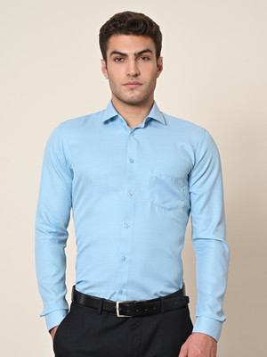 KILLER Men Printed Formal Green Shirt