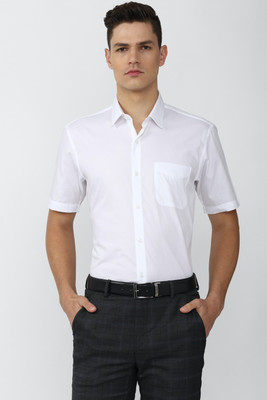 PETER ENGLAND Men Solid Formal White Shirt