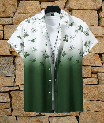 Radha Krishna Fashion Men Dyed/Ombre Casual Multicolor Shirt