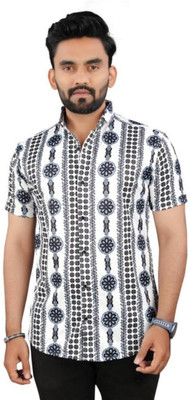 fitoda fashion Men Self Design Casual Multicolor Shirt